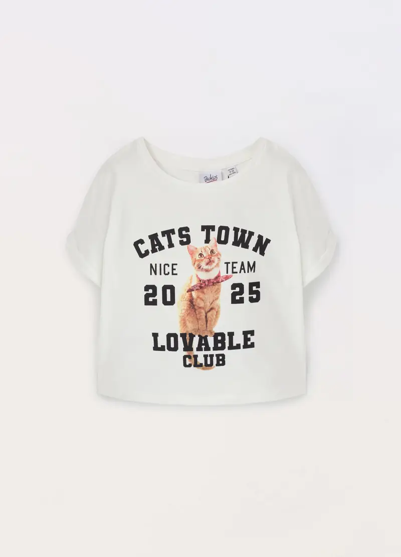 Blukids T-shirt Bambina Bianco 1282203