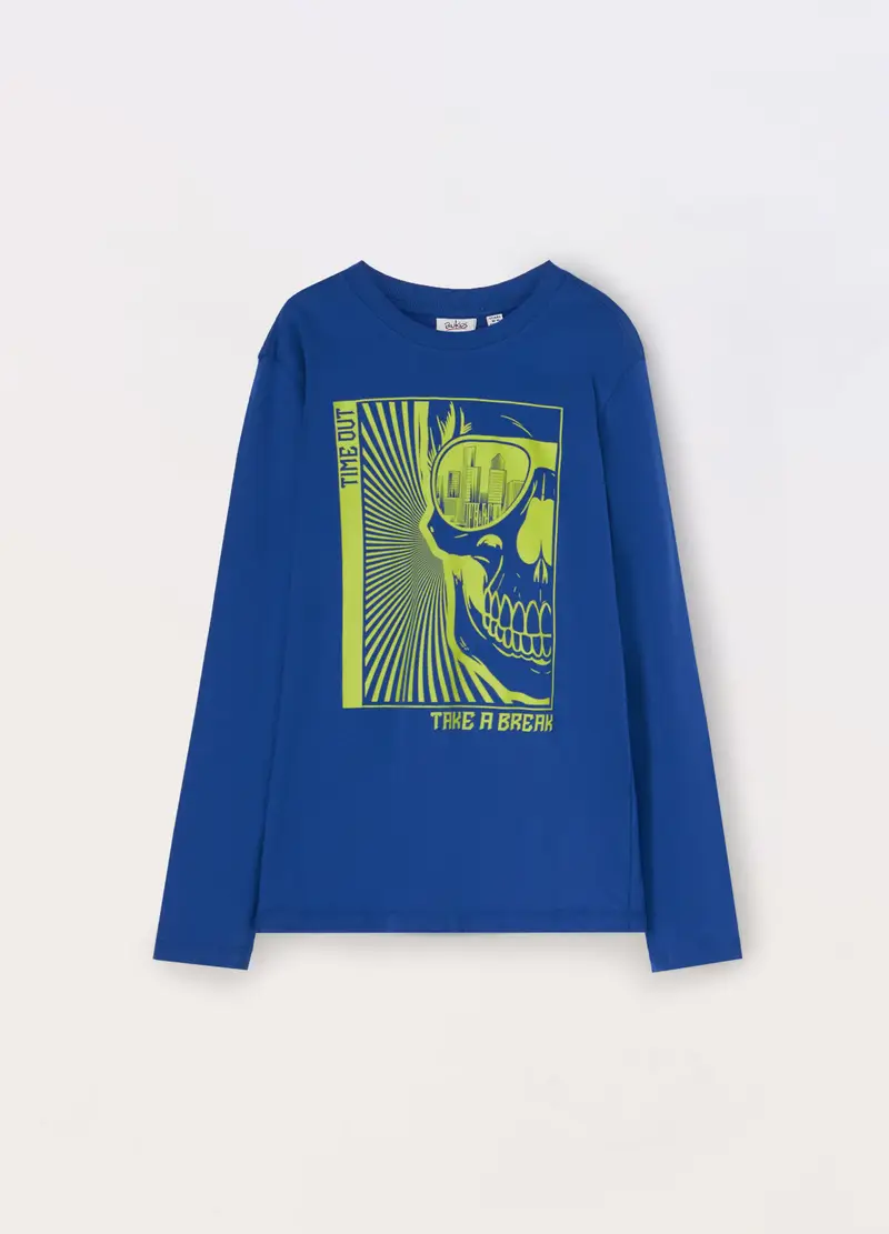 Blukids T-shirt Bambino Blu 963676