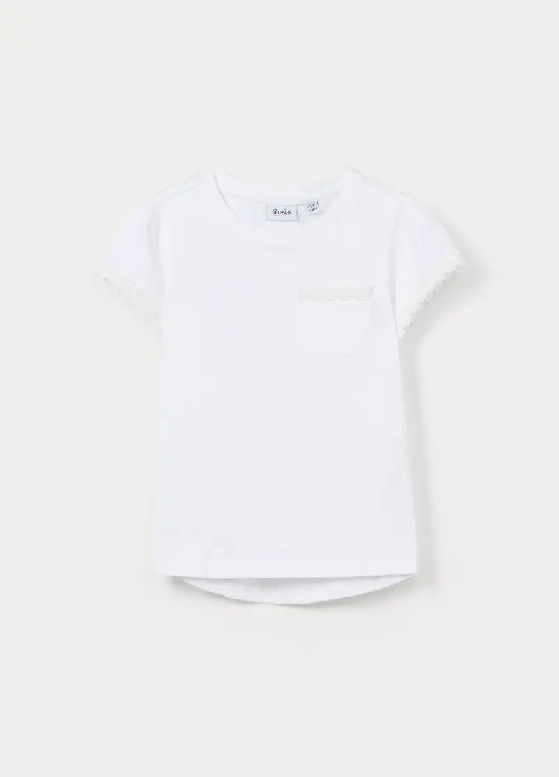 Blukids T-shirt Bambina Bianco 4318117