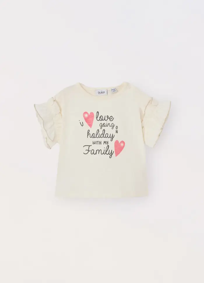 Blukids T-shirt Bambina Bianco 5264447