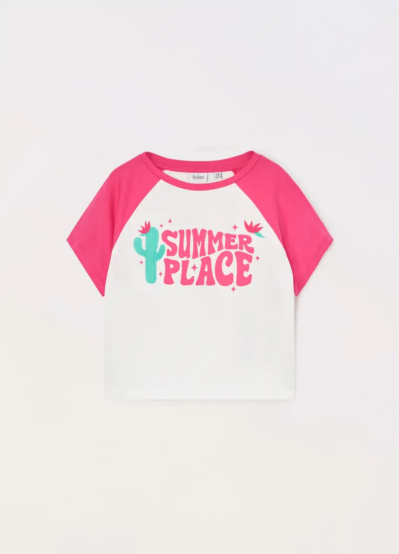 Blukids T-shirt Ragazza Bianco 1191265