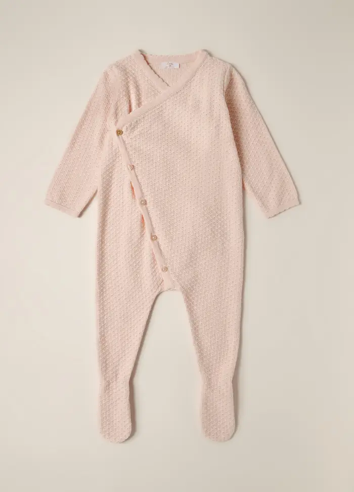 Blukids Tutina In Puro Cotone Iana Neonata, Rosa chiaro