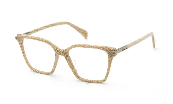 Blumarine Donna VBM257 0AGA Montature da vista Acetato Geometrica