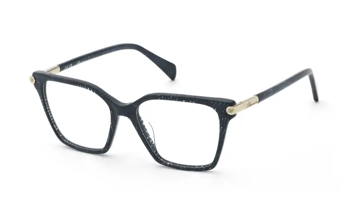 Blumarine Donna VBM257 0WA2 Montature da vista Acetato Geometrica
