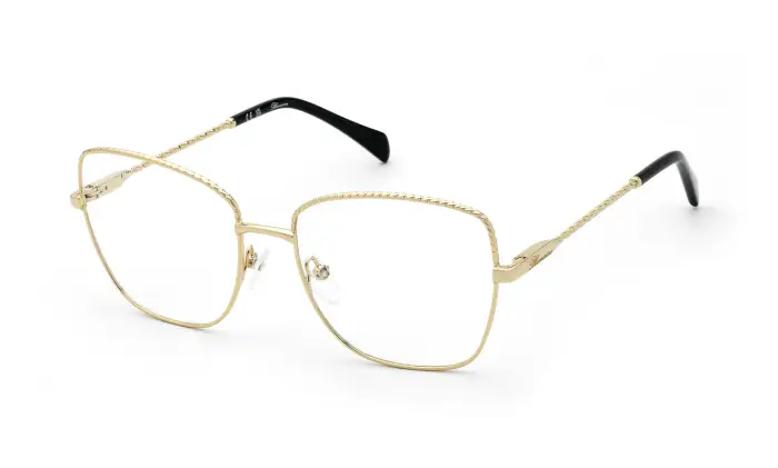 Blumarine Donna VBM258 300 Montature da vista Metallo Oro Farfalla