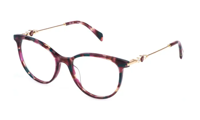 Blumarine Donna VBM879S 07TC Montature da vista Acetato Farfalla