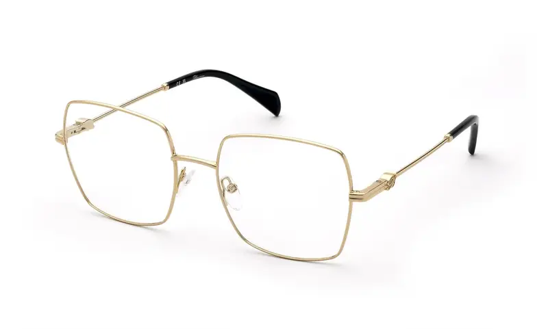 Blumarine Donna VBM226 300 Montature da vista Metallo Oro Squadrata