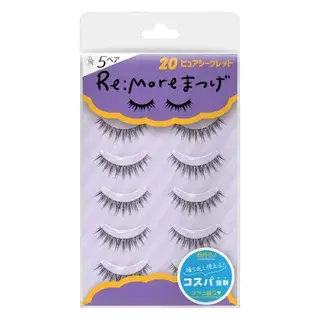 Re More False Eyelashes 20 Secret - 5 pairs