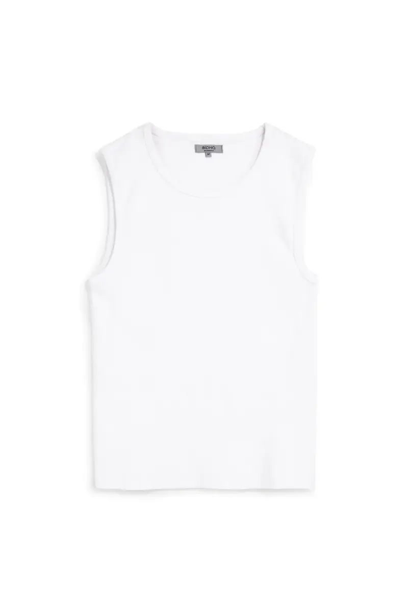 BOARDMAN Canotta bianca tinta unita alpha PT-T-9071 [BIANCO]