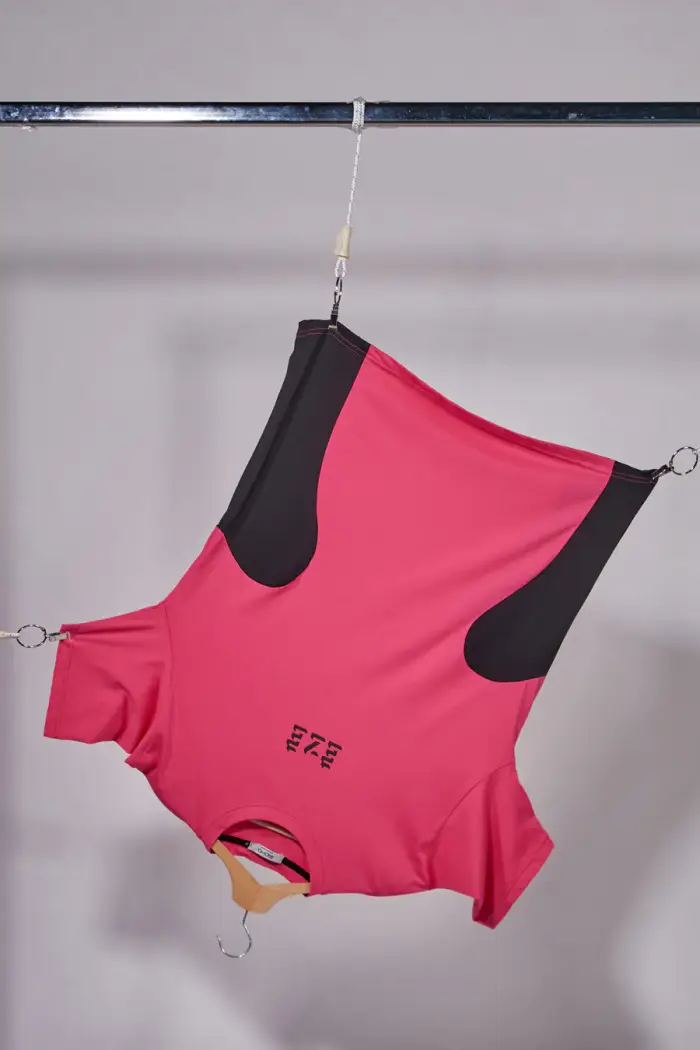 BOARDMAN Maglia a Maniche Corte Nera e Fuxia Made in Italy Alpha 2