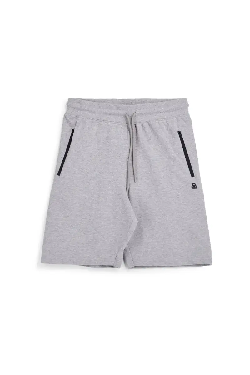 BOARDMAN Pantaloncini corti grigi con tasche zip NBY4685 [GRIGIO]