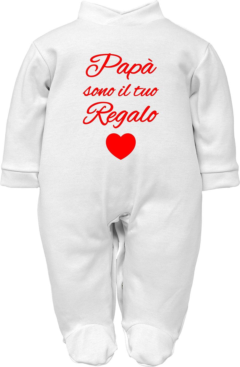 corredino neonato BRAND - Tutina Neonato 'Papà Regalo'