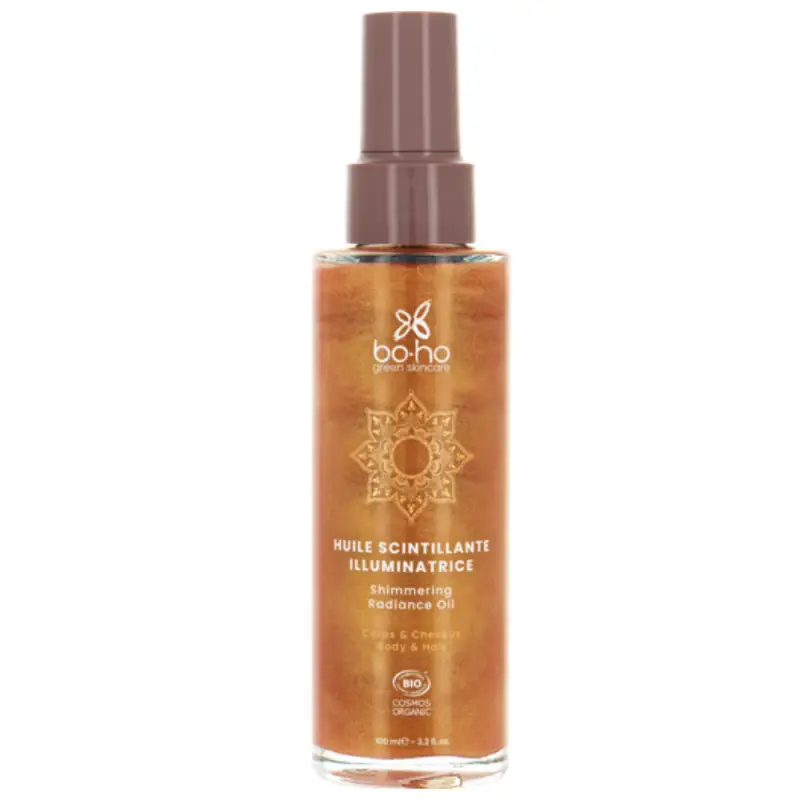 Boho Olio Corpo luccicante, 01 Gold (100 ml)