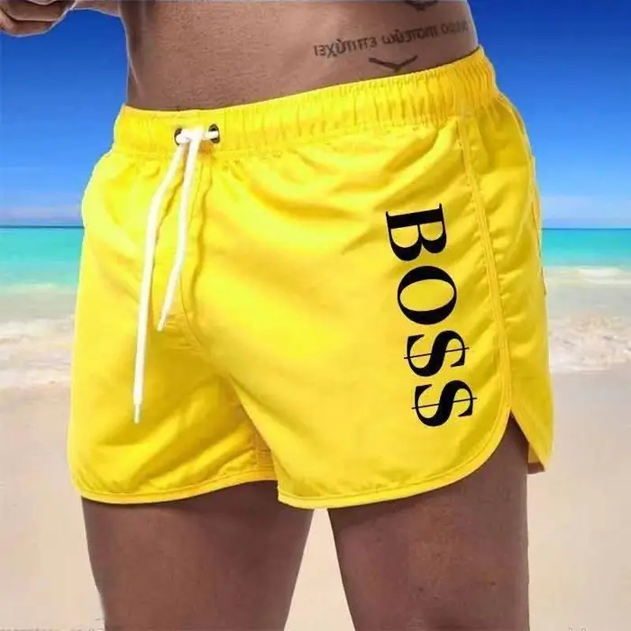 Pantaloncini da Bagno da Spiaggia alla Moda da Uomo Pantaloncini Sportivi Abbigliamento da Corsa Fitness Outdoor da Uomo XXXL