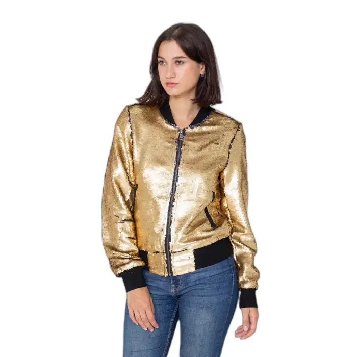 Bombers Original Giacca da donna Bombers Glitter Doré