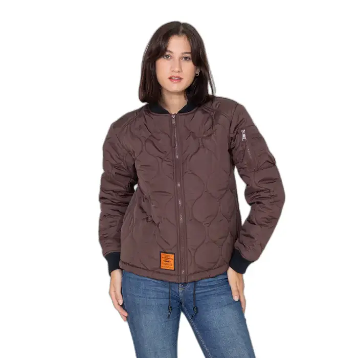 Bombers Original Piumino da donna Bombers Alton Marron