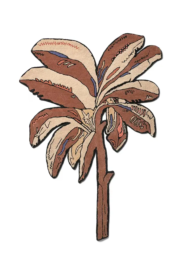 tappeto di lana Bounty 110 x 160 cm Multicolore