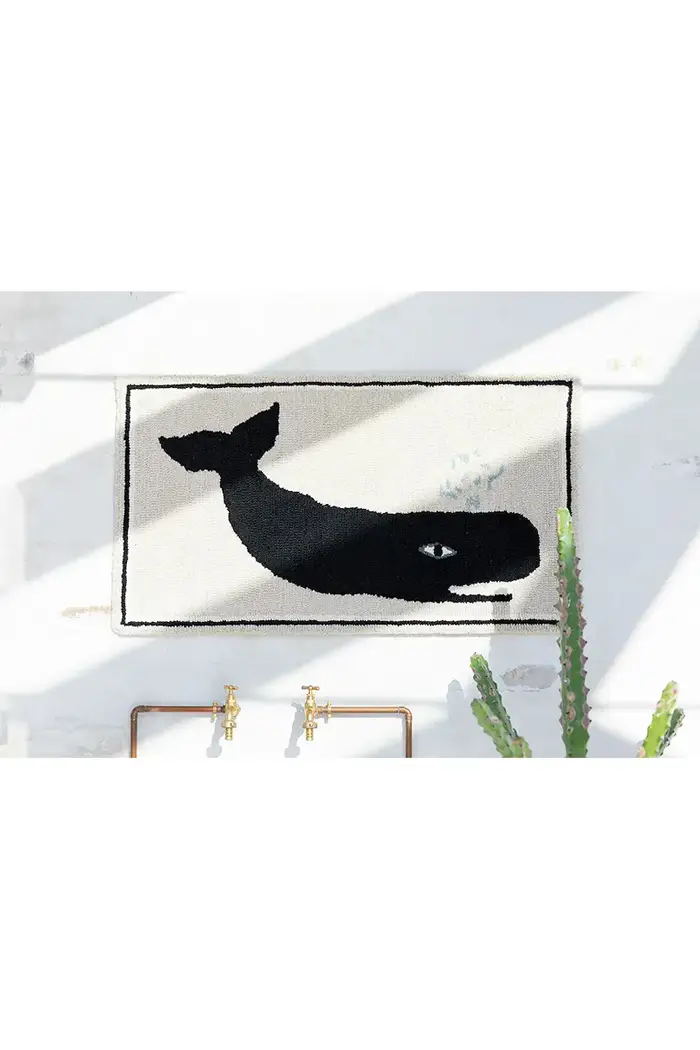 tappeto in lana Frame 52 x 90 cm Multicolore miniatura 4