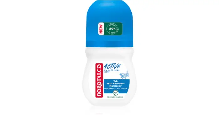 Borotalco Active Sea Salt Fresh Roll - On - deodorante sale marino - 50 ml