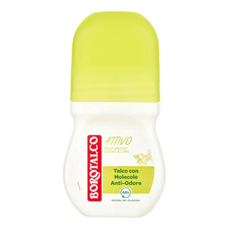 Borotalco Attivo Profumo Di Cedro E Lime Deo Roll On 50 ml