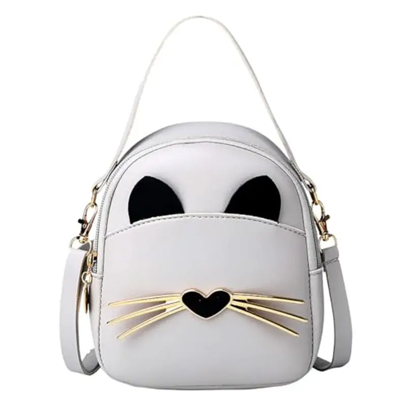 Hjkiopc Borsa a tracolla Bambina Grigio 815760