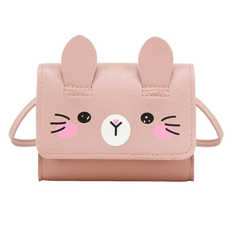 A-QMZL Borsa a tracolla Bambina Rosa 1277728