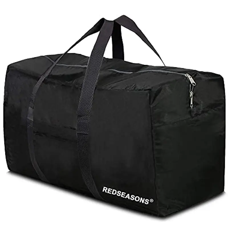 REDSEASONS Borsa da Viaggio Pieghevole Extra Grande, Grande Capacità Borsa da Viaggio Duffel per Sport e Viaggi, Leggera e Impermeabile,