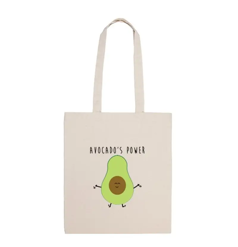 tostadora.it Borsa di tela avocado power