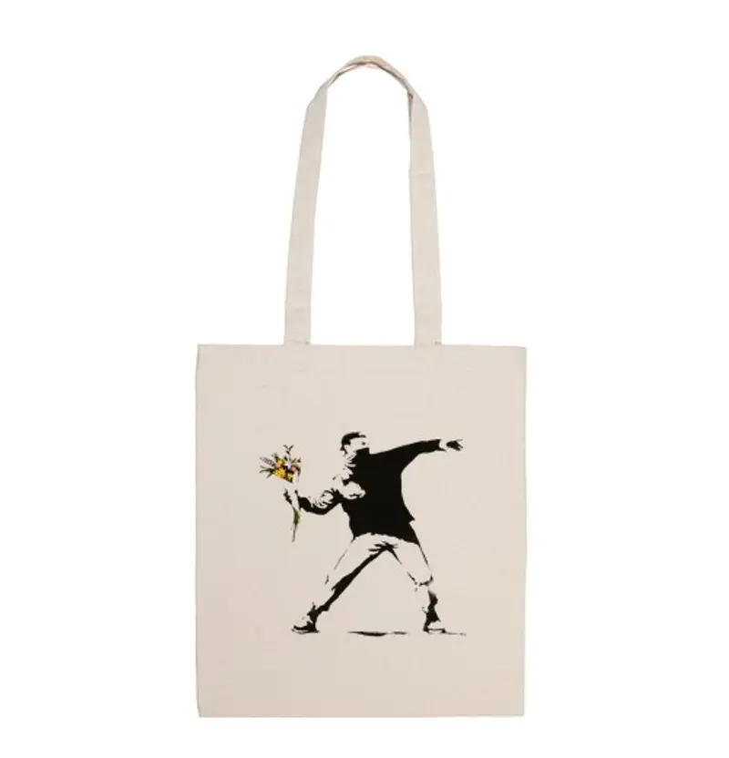 tostadora.it Borsa di tela fiore lanciatore