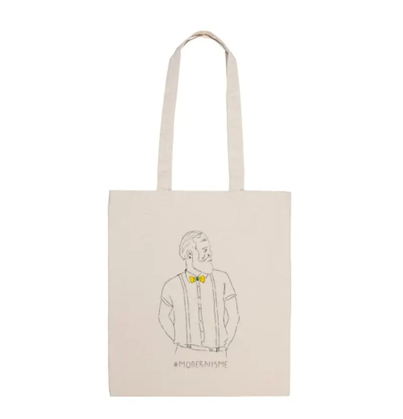 tostadora.it Borsa di tela modernismo - antoni gaudí