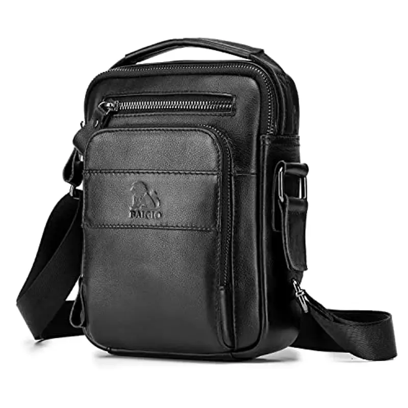 BAIGIO Borsa a tracolla Uomo Nero 816175