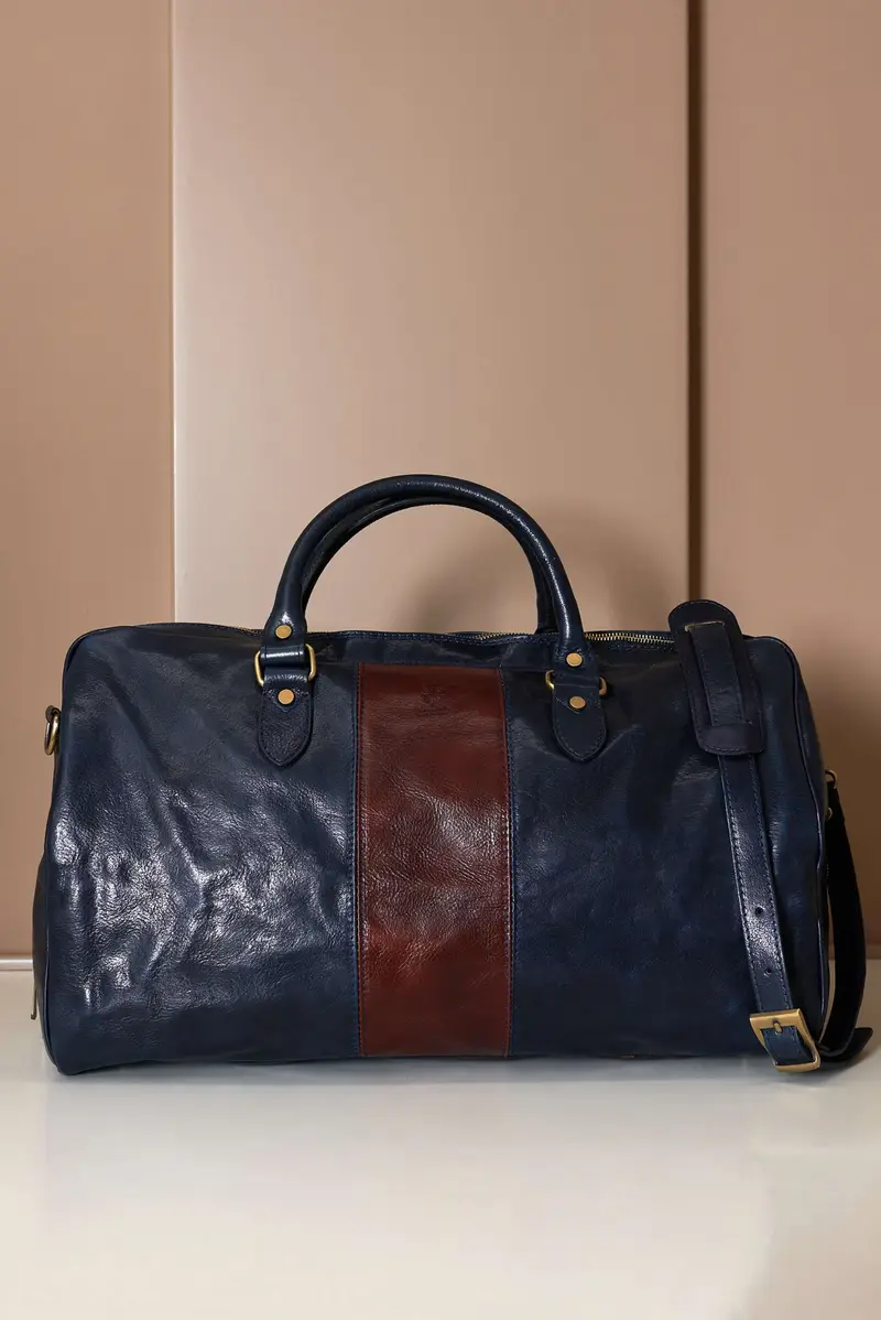 D'Arienzo Borsone da viaggio Blu 2082614