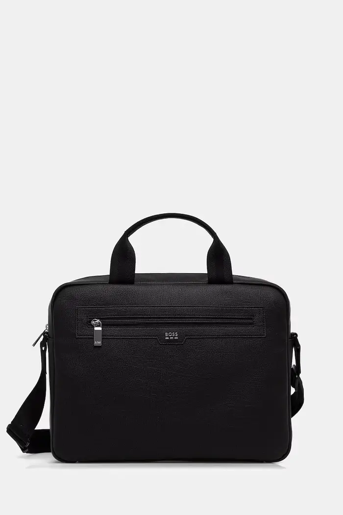 Boss borsa da laptop da uomo Nero