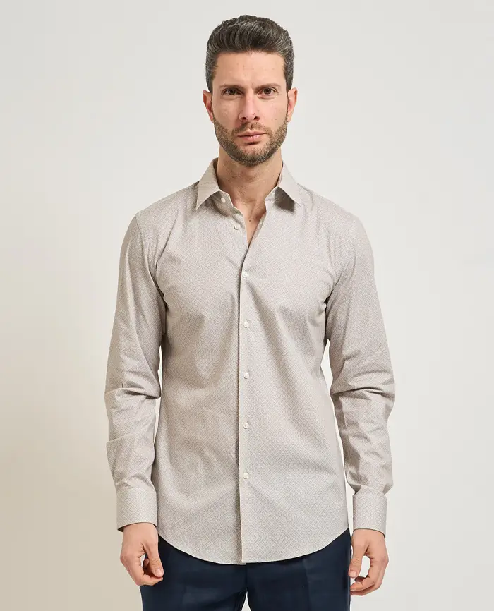 Boss Camicie Beige Beige Chari
