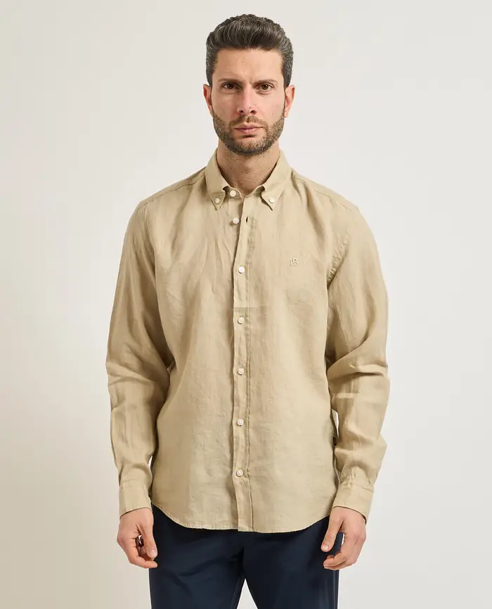 Boss Camicie Beige Beige Chari
