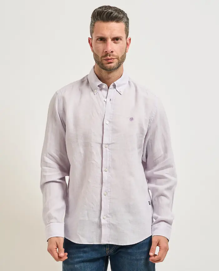 Boss Camicie Viola Viola Scuri