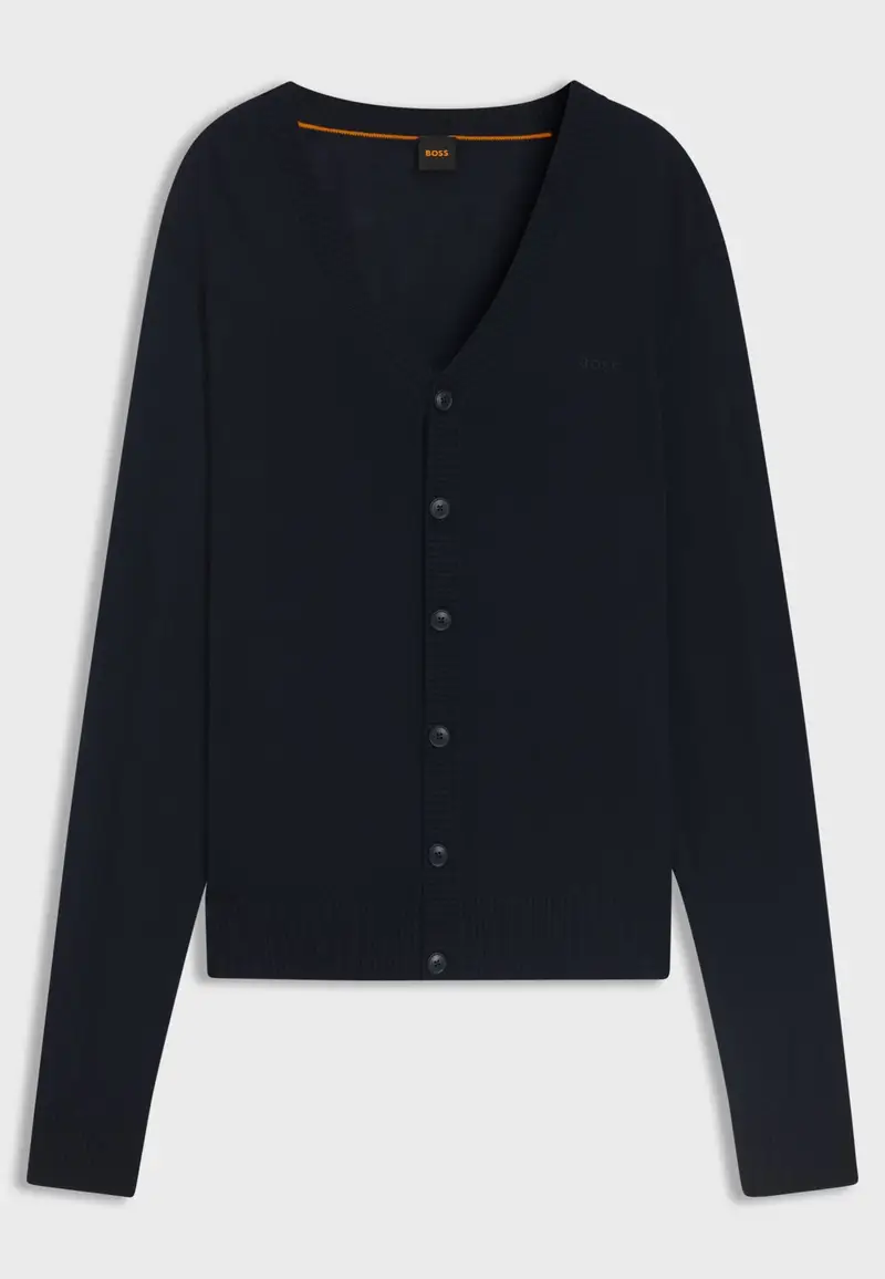 Boss Cardigan Blu 4105168
