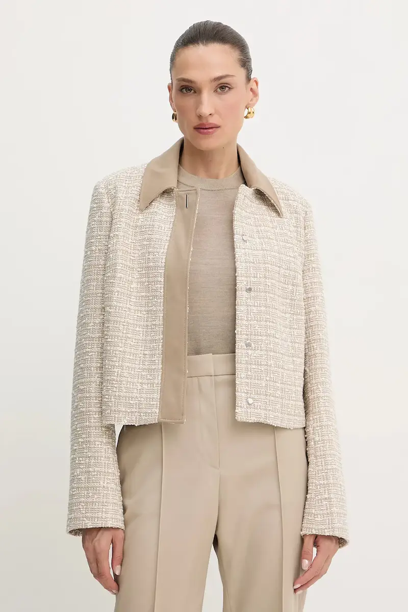 Boss giacca colore beige 50544011