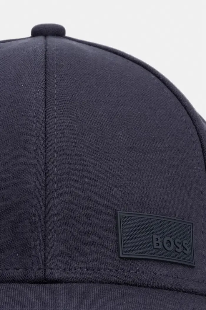 BOSS Green berretto con visiera da uomo con cotone Lach-J-BOSS Blu navy