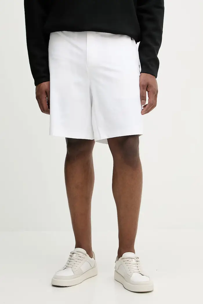 BOSS Green pantaloncini BOSS X PORSCHE Bianco