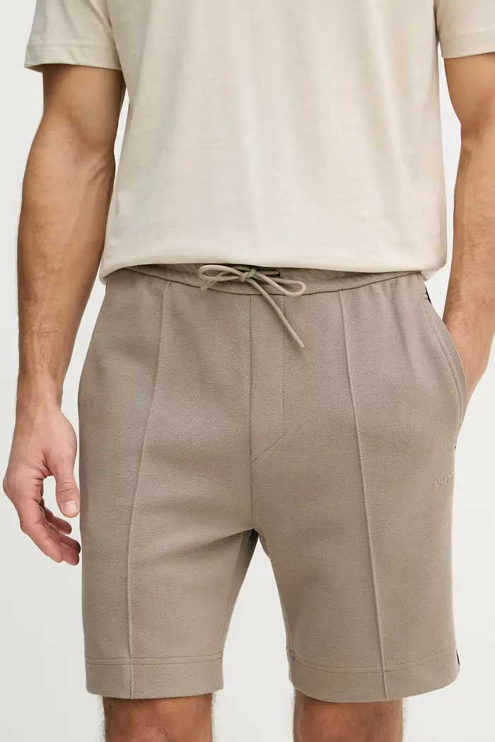 BOSS Green Pantaloncini da uomo Beige