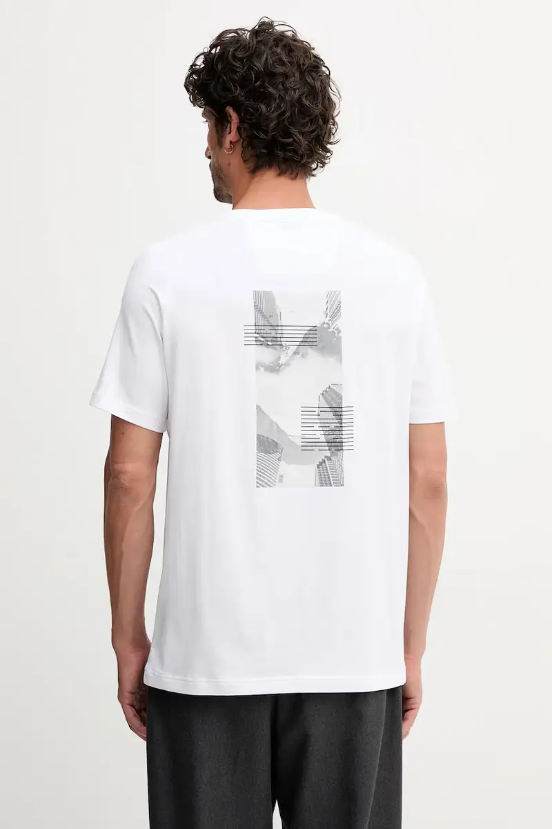 BOSS Green T-shirt Uomo Bianco 3423615