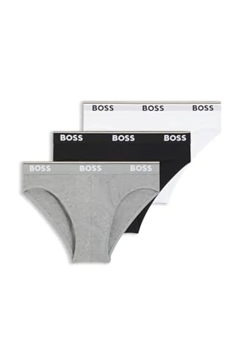 BOSS Lettera 3P Power Mutande, Assorted Pre-Pack 999, S Uomo