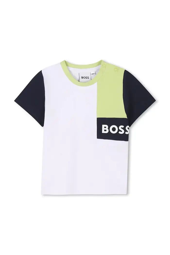 Boss maglieta neonato/a Bianco