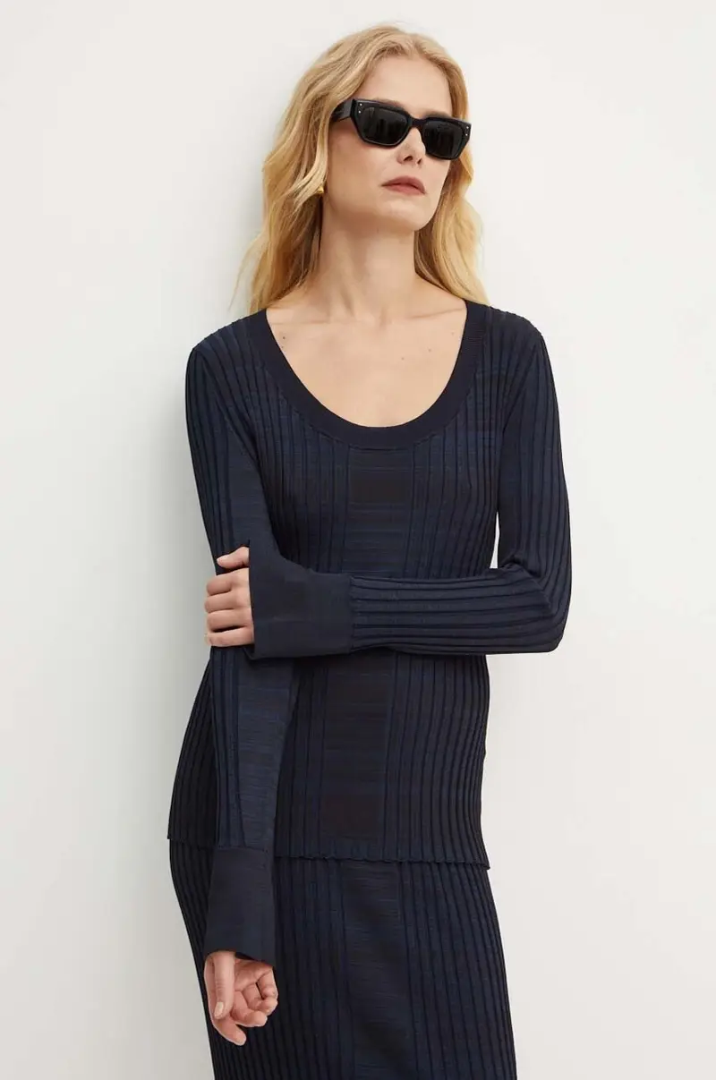 Boss maglione donna colore blu navy 50518357