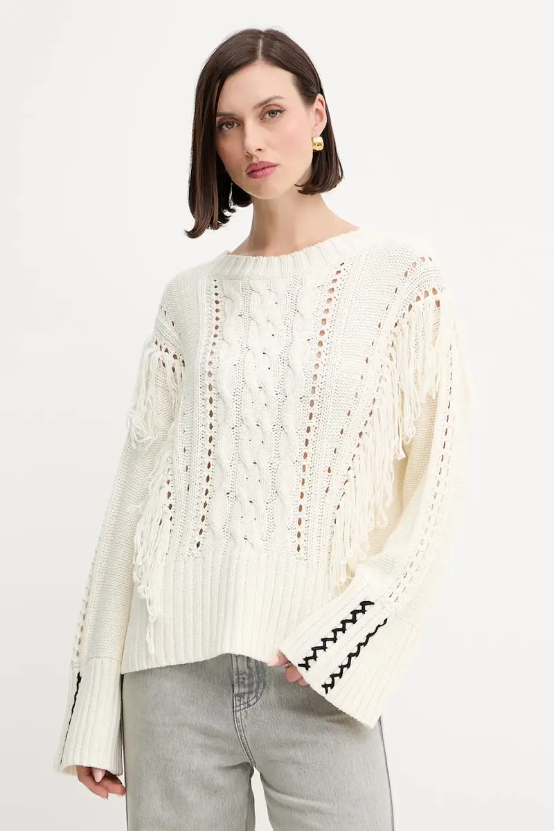 Boss Orange maglione donna colore beige 50543949