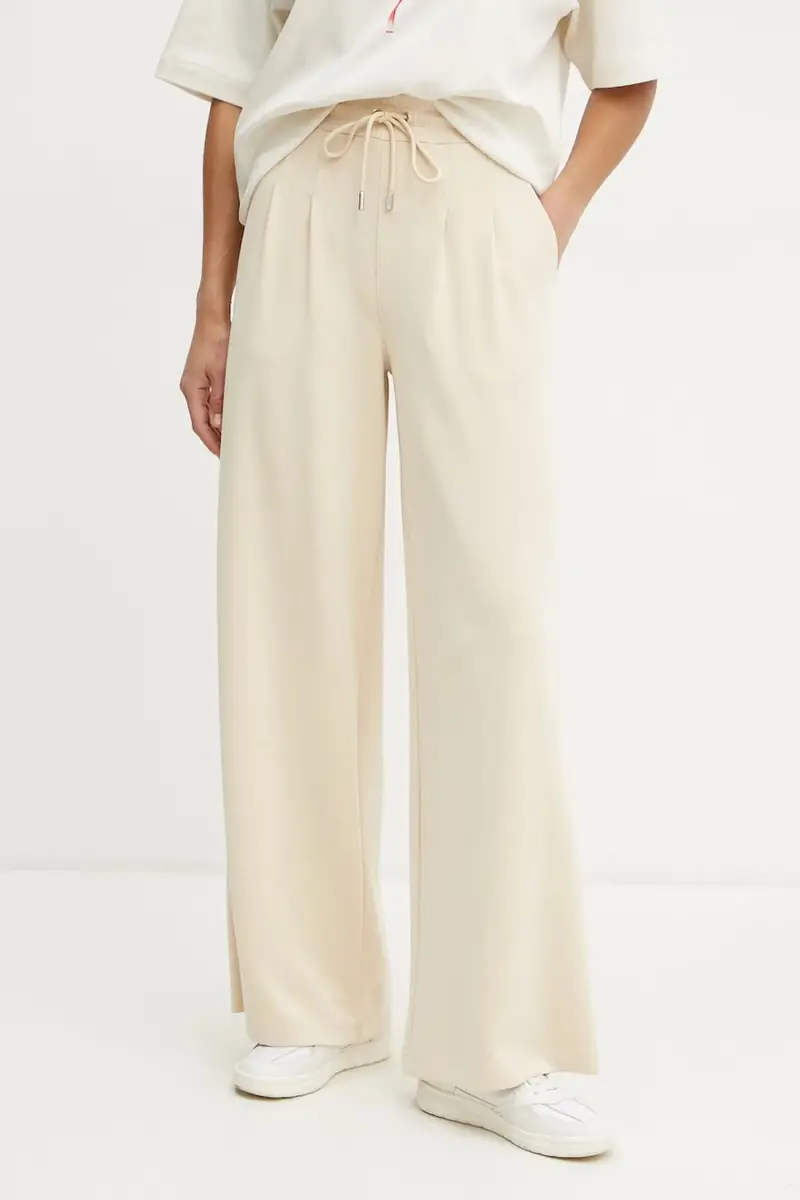 Boss Orange pantaloni della tuta colore beige 50531832