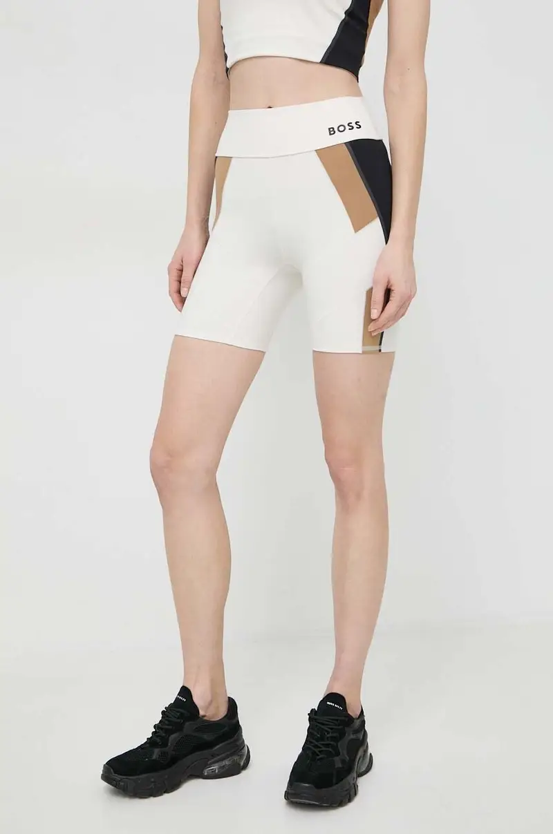 Boss pantaloncini donna colore beige