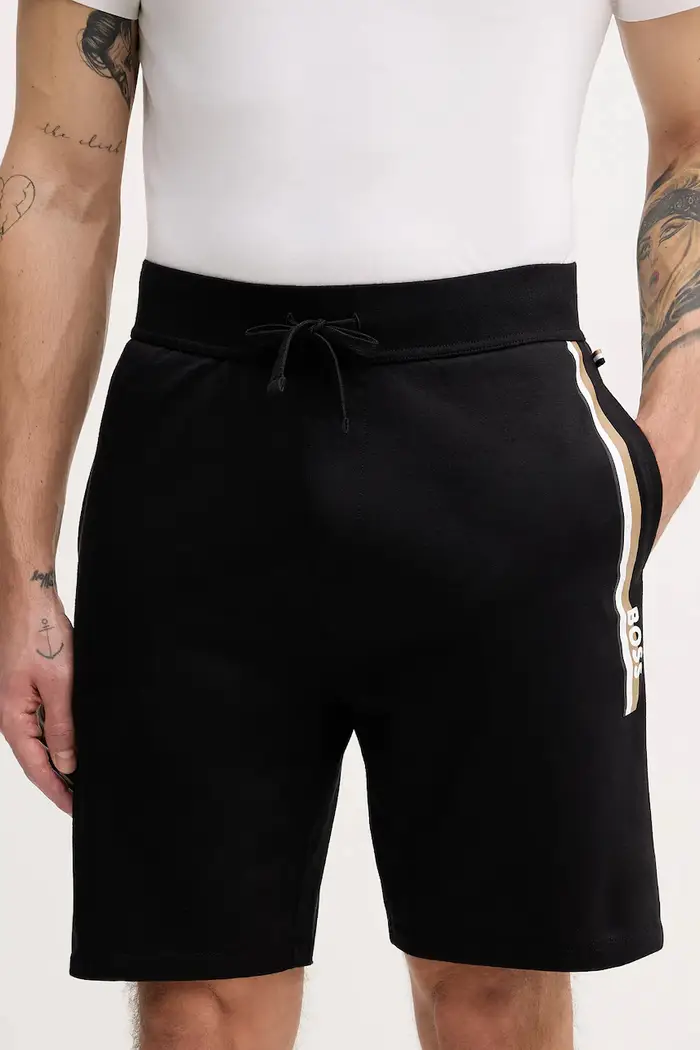 pantaloncini in cotone Authentic Shorts Nero