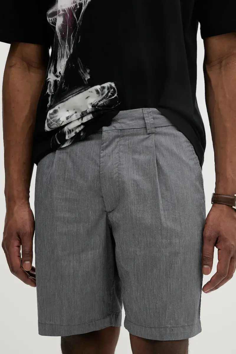 Boss pantaloncini uomo colore blu 50538741